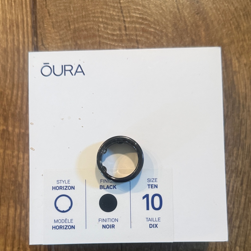 Oura Black Ring Oura Black Ring